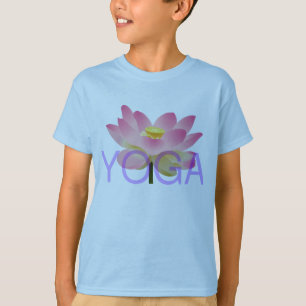 T-shirt chemise de lotus de yoga