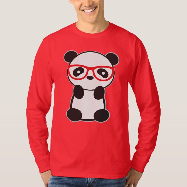 T-shirt Chemise de l'ours Panda (Devant)