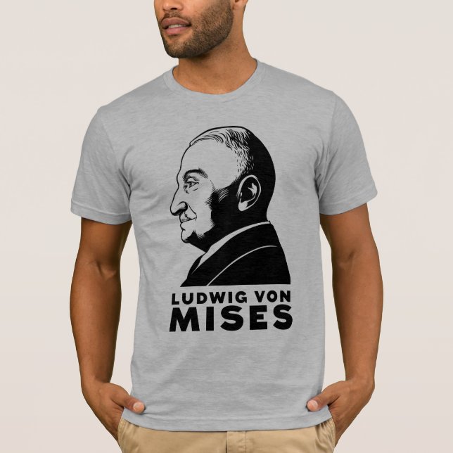 T-shirt Chemise de Ludwig von Mises (Devant)