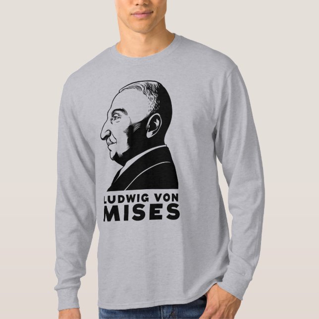T-shirt Chemise de Ludwig von Mises (Devant)