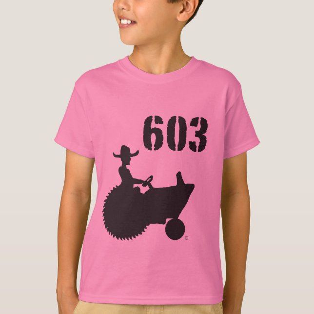 T-shirt Chemise de lumière de la jeunesse de 603 NH (Devant)