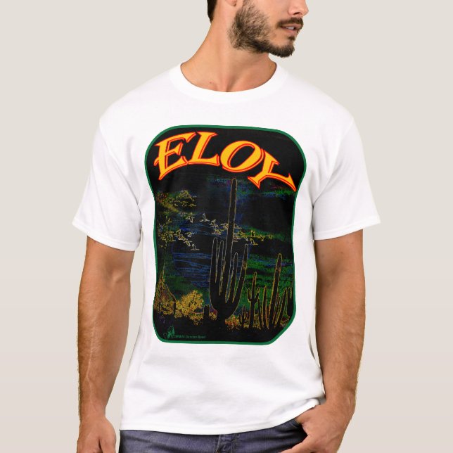 T-shirt Chemise de lune d'Eloy AZ (Devant)