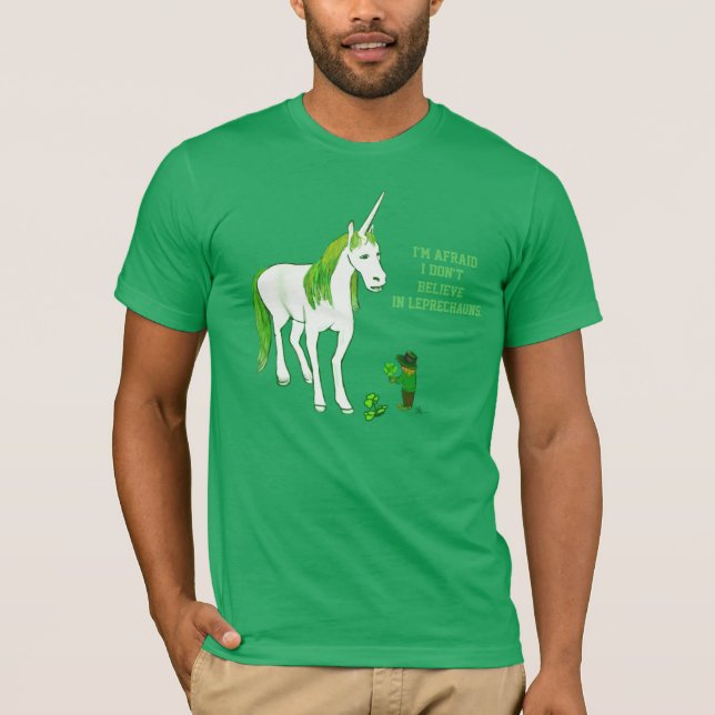 T-shirt Chemise de lutin de licorne (Devant)