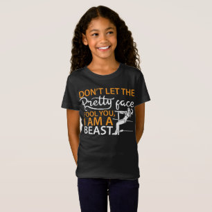 T-Shirt Chemise de lutte drôle de fille - je suis une bê