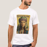 Chemise de magazine de film du cru 1922 de Rudolph