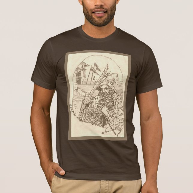 T-shirt Chemise de magicien (Devant)