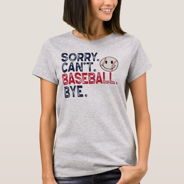 T-shirt Chemise de maman baseball, jeu de balle chemise de (Devant)