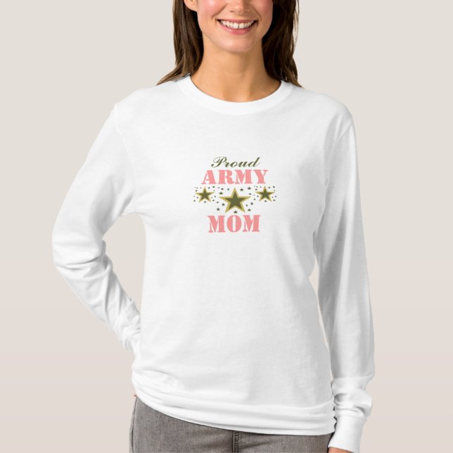T-shirt Chemise de MAMAN d'ARMÉE (Devant)