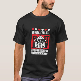 T-shirt Chemise de maman de chien, Tee-shirt de papa de ch