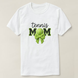 T-shirt Chemise de maman de tennis au crochet faux