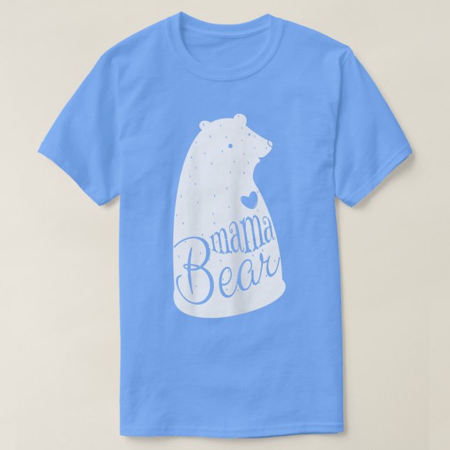 T-shirt Chemise de maman ours pour femmes  (Design devant)