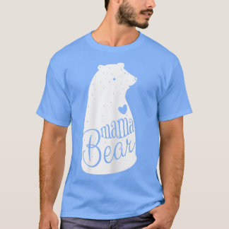 T-shirt Chemise de maman ours pour femmes 