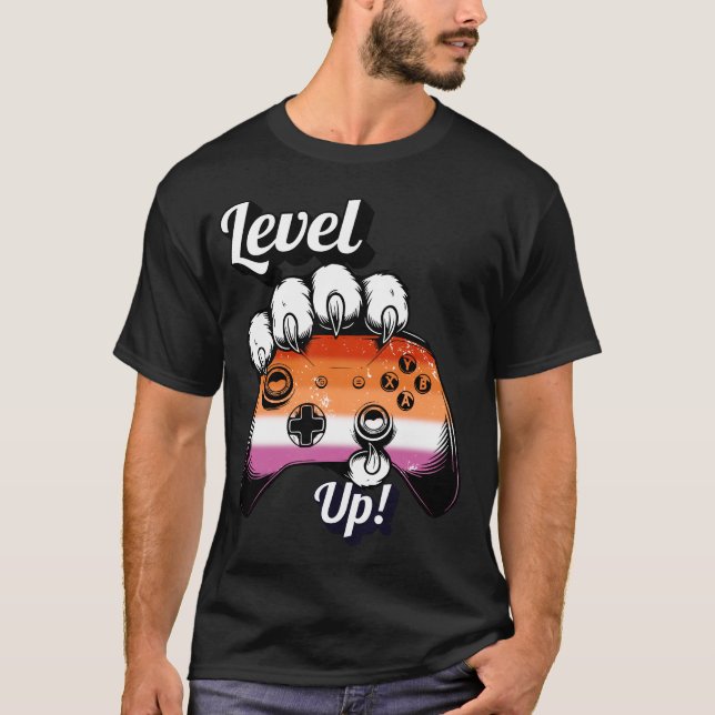 T-shirt Chemise de manette de patte de tigre de montée de  (Devant)