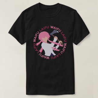 T-shirt Chemise de Manga d'Anime de Waifu Laifu