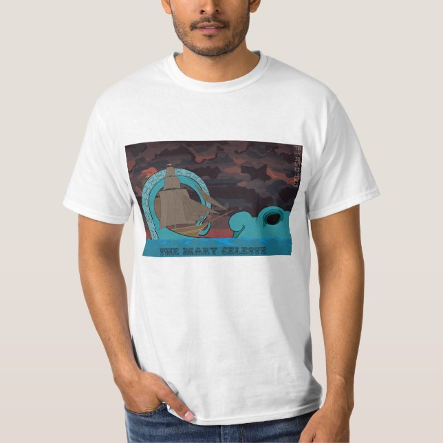 T-shirt Chemise de Mary Celeste des hommes (Devant)