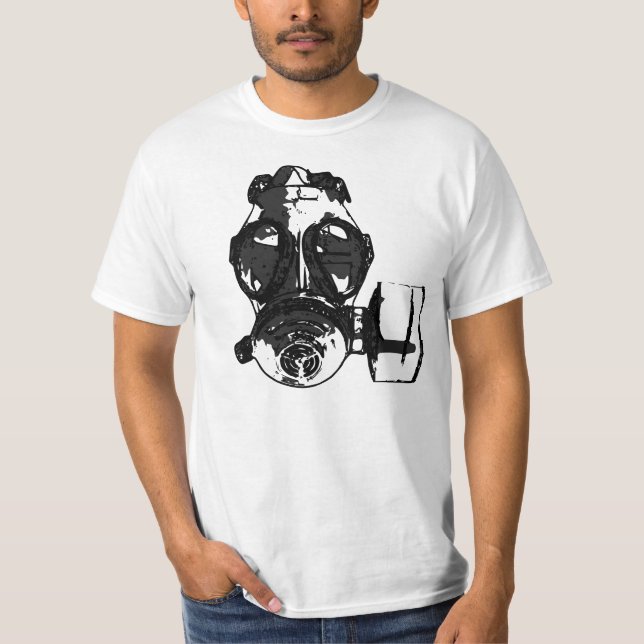 T-shirt Chemise de masque de gaz (Devant)