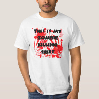 T-shirt Chemise de massacre de zombi