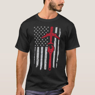 T-shirt Chemise de mécanicien d'avion Cadeau de technicien