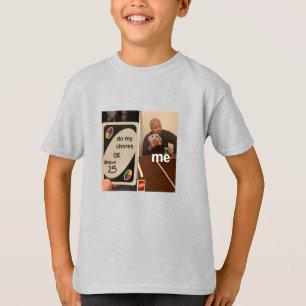 T-shirt chemise de mème amusante pour les enfants