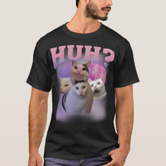 T-shirt Chemise de Mème de Chat Huh