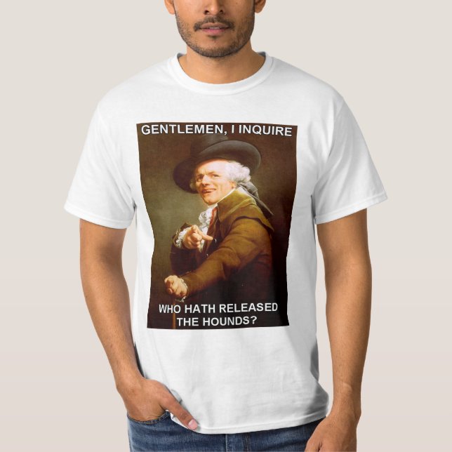 T-shirt Chemise de meme de Joseph Ducreux (Devant)