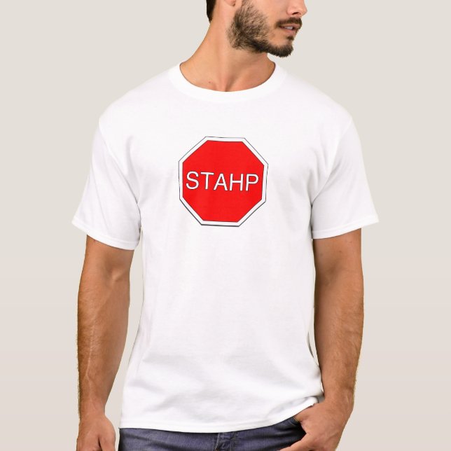 T-shirt Chemise de meme de Stahp (Devant)