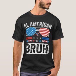 T-shirt Chemise de mème patriotique drôle de Bruh américai