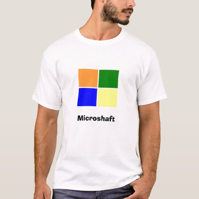 T-shirt Chemise de Microshaft (Devant)