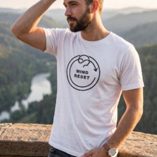 T-shirt Chemise de mindfulness et de bien-être minimaliste