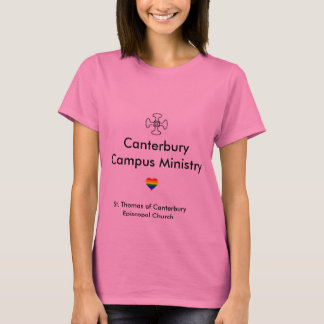 T-shirt Chemise de ministère de campus de Cantorbéry