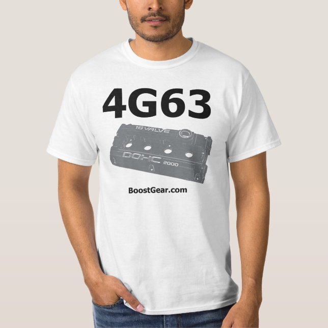 T-shirt Chemise de Mitsubishi 4G63 (Devant)