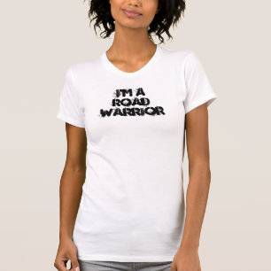 T-shirt Chemise de mobile, voyage par la route