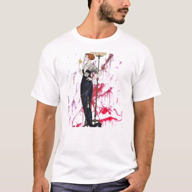 T-shirt Chemise de mode 1 (Devant)
