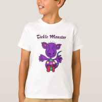 Chemise de monstre de chatouillement de BA