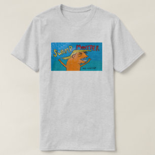 T-shirt Chemise de "MONSTRE de MARAIS" de la cendre des