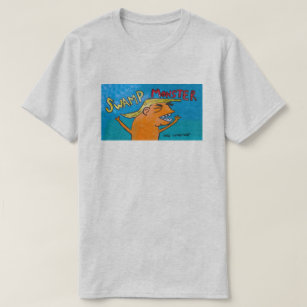 T-shirt Chemise de "MONSTRE de MARAIS" de la cendre des