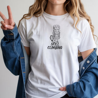 T-shirt Chemise de montagne minimaliste à motif simple