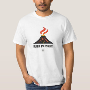T-shirt Chemise de motivation de volcan Éclater avec puiss