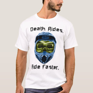 T-shirt Chemise de moto cross - La mort chevauche