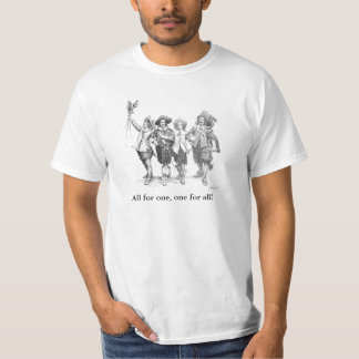 T-shirt Chemise de mousquetaires