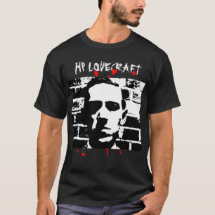 T-SHIRT CHEMISE DE MUR DE HP LOVECRAFT