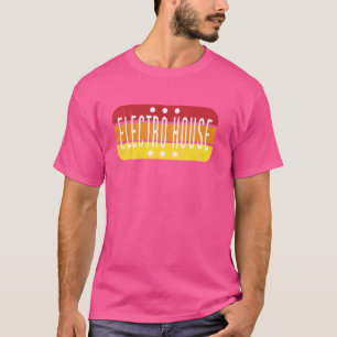 T-shirt Chemise de musique Electro House - Fes rétro Rave