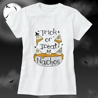 T-shirt Chemise de Nachos Halloween Drôle de Chips de Tort
