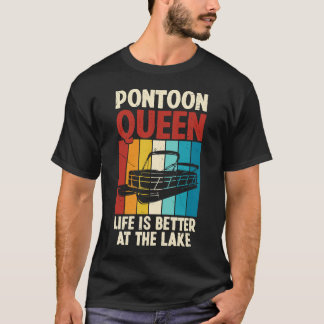 T-shirt Chemise de navigation de la Reine du Ponton
