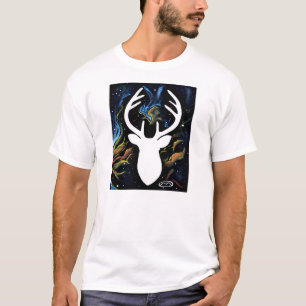T-shirt Chemise de nébuleuse de cerfs communs