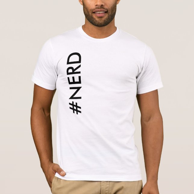 T-shirt Chemise de #NERD (Devant)