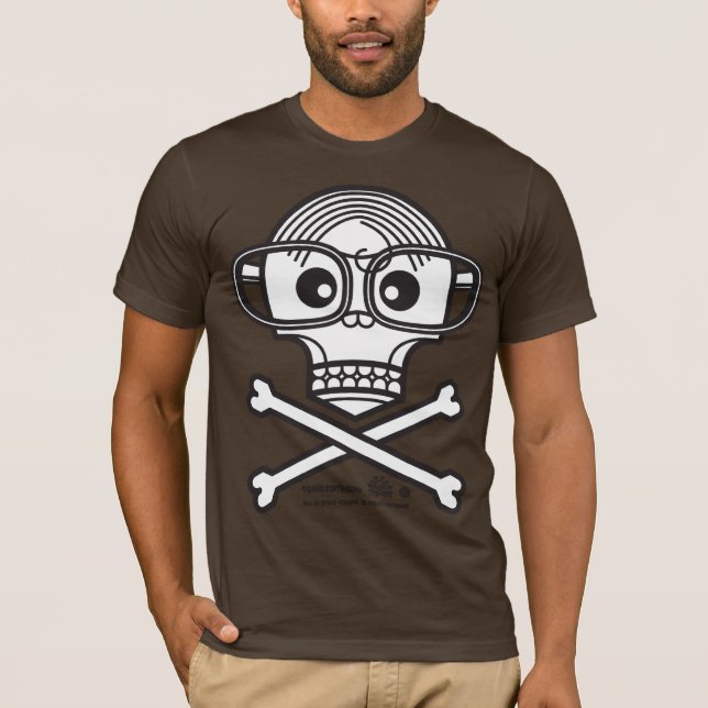 T-shirt Chemise de Nerdskulls™ (Philo) (Devant)