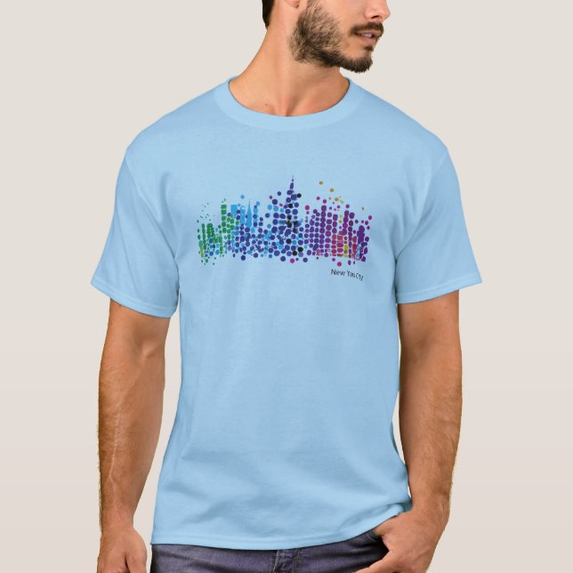 T-shirt Chemise de New York (Devant)