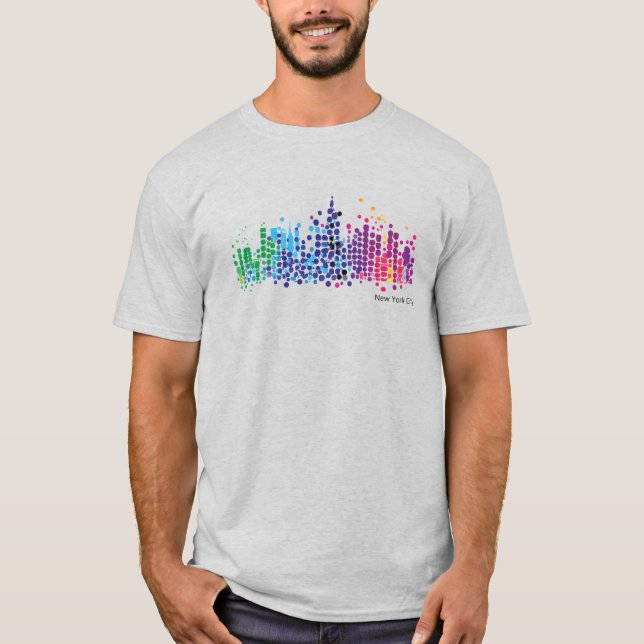 T-shirt Chemise de New York (Devant)