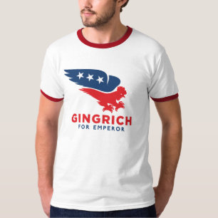 T-shirt Chemise de Newt Gingrich Chickenhawk